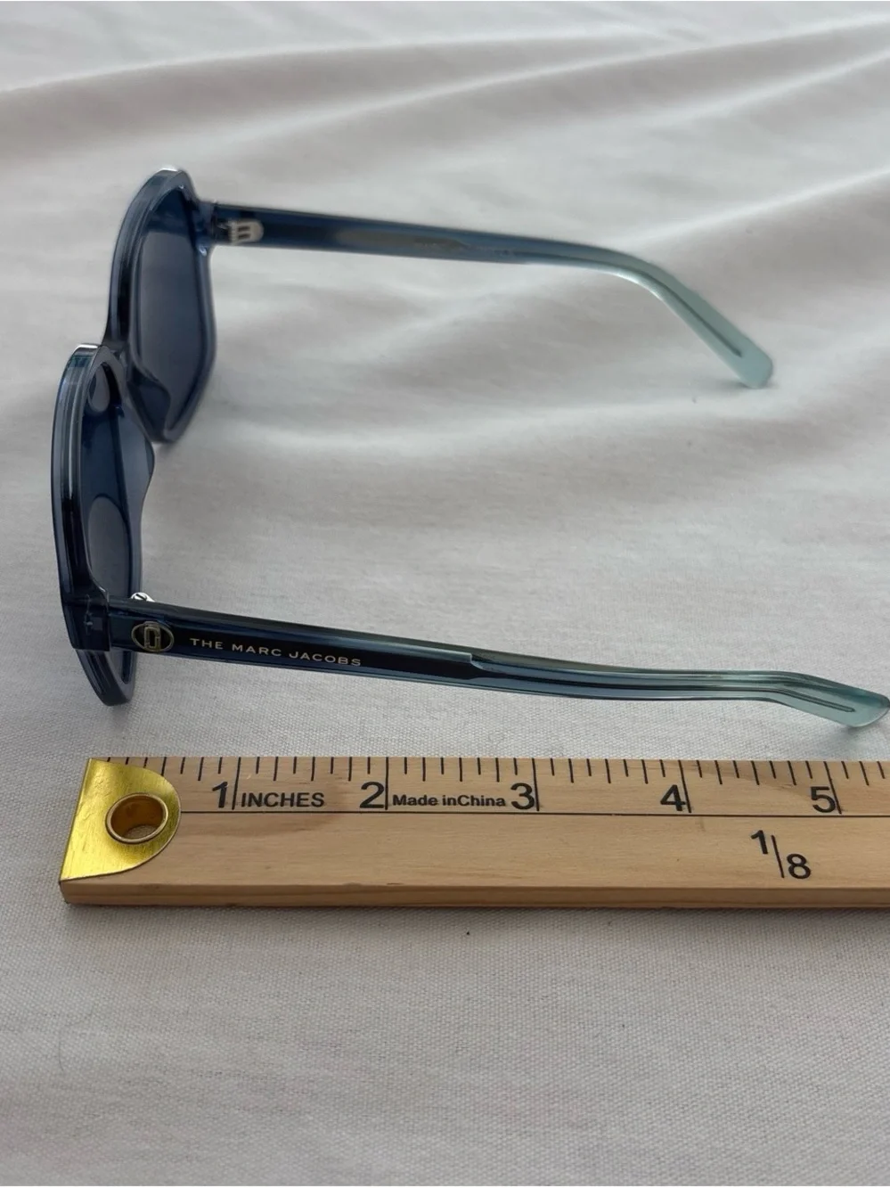 Blue Square Oversized Women's Sunglasses